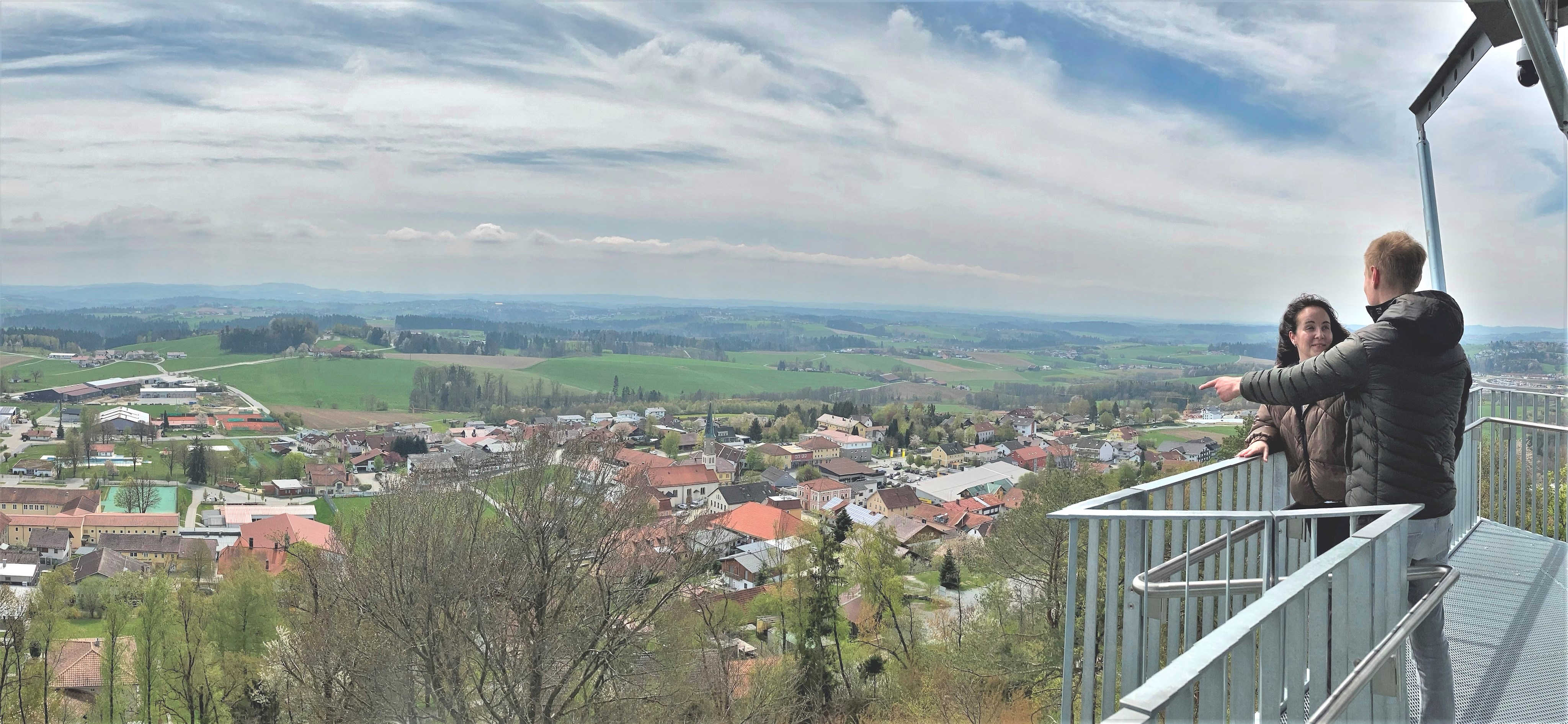 Gute (Tourismus-)Aussichten für und ins Passauer Land, hier vom neuen Aussichtsturm Büchlberg